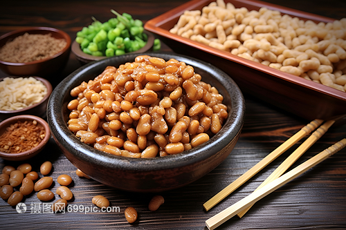 纳豆拌饭